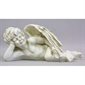 Fiberglass Angel Spirit Of Innocent Laying Outdoor Statue