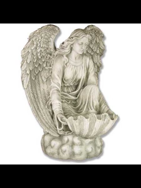 Fiberglass Holy Water Font Angel Of The Waters 34" Ht.