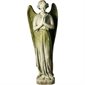 Fiber Stone Outdoor Statue Angel Cari-Pray, 25" (63.5 cm) H