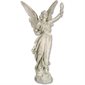 Fiberglass Angel Of Light-Left Statue, 27" (69 cm) Ht.