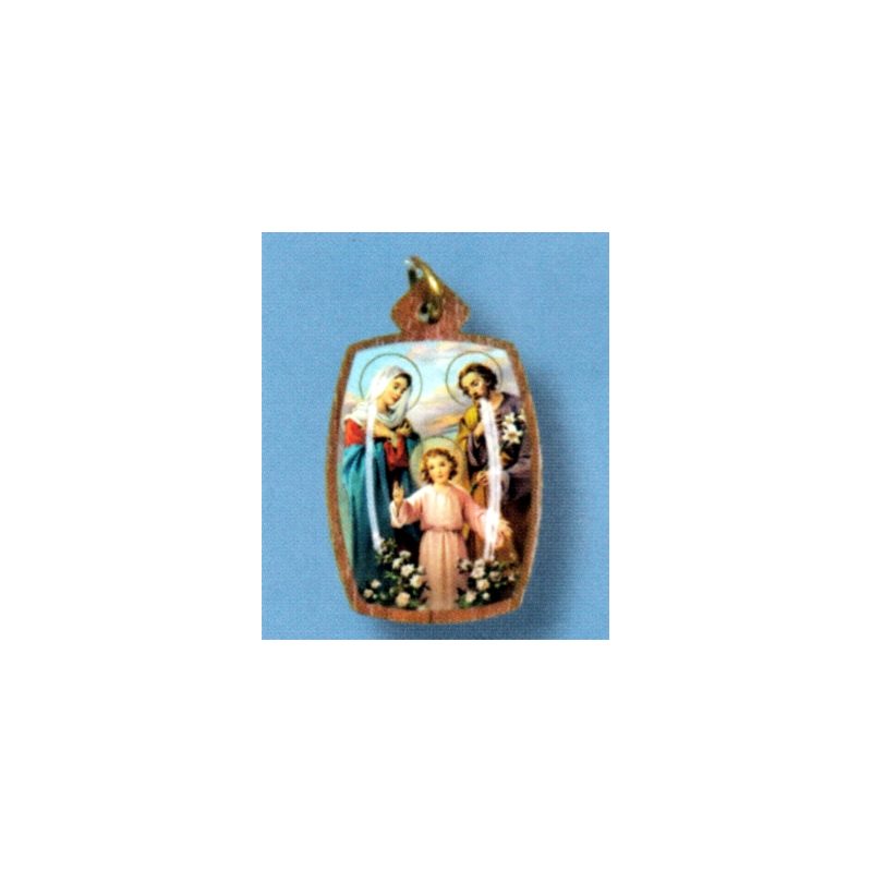 Pendent Holy Family with cord necklace