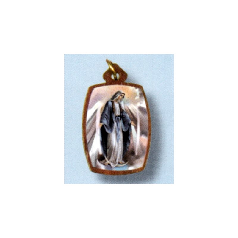 Pendent Our Lady of Grace with cord necklace