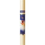 Paschal candle 2 1 / 2" x 36" Faith