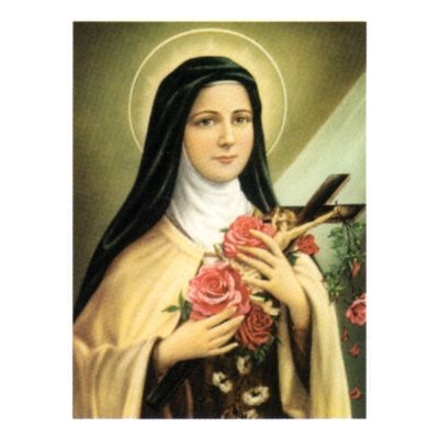 Image Sainte Thérèse 12" x 16" (30 x 40 cm) / un