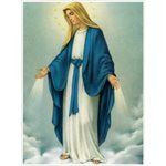 Image Immaculée Conception 12"x16" (30x40 cm)  /  un