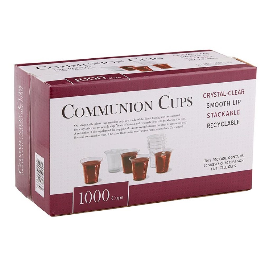 Coupes de communion - Premium jetables (boîte de 1000)