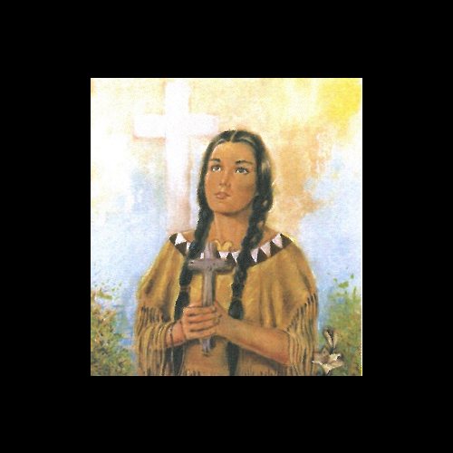 Image Kateri Tekakwhita 8" x 10" (20 x 25 cm) / un