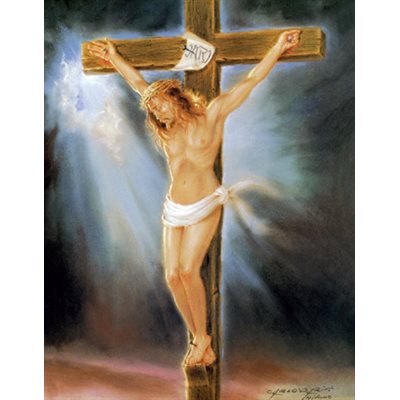 Print Crucifixion 8" x 10" (20 x 25 cm) / ea