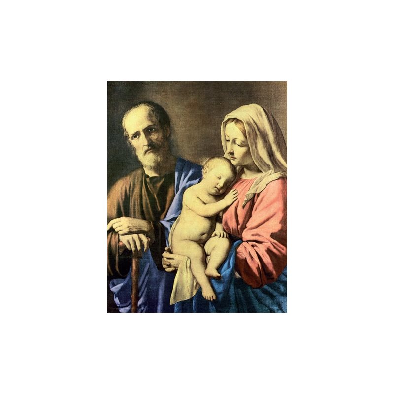 Print Holy Family 8" x 10" (20 x 25 cm) / un