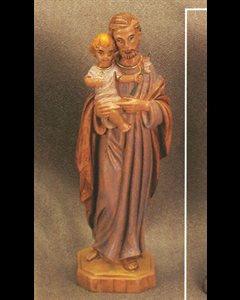 St. Joseph Italian Resin Statue, 8" (20 cm)