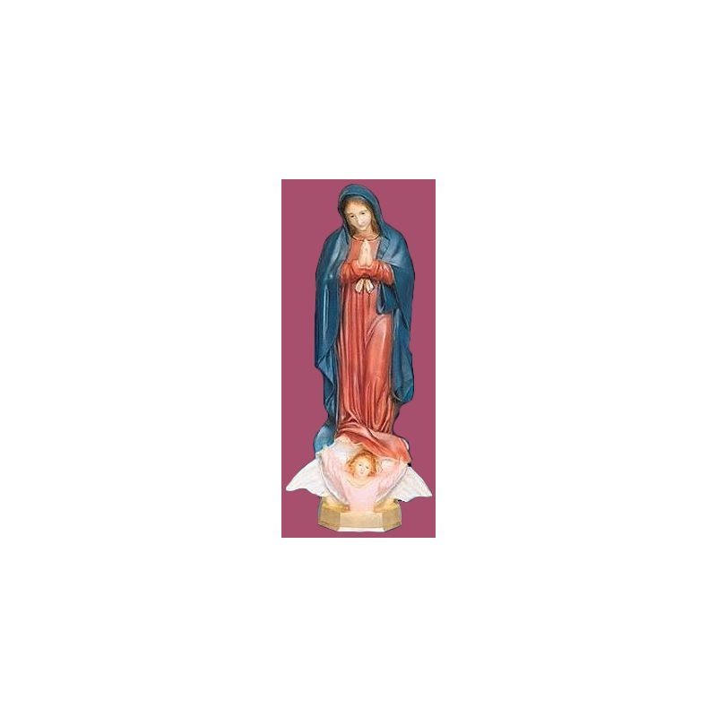 Our Lady of Guadalupe Color Vinyl Compo. Outdoor Statue, 24"