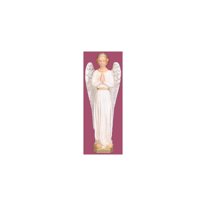 Standing Angel Color Vinyl Compo. Outdoor Statue, 24" (61 cm