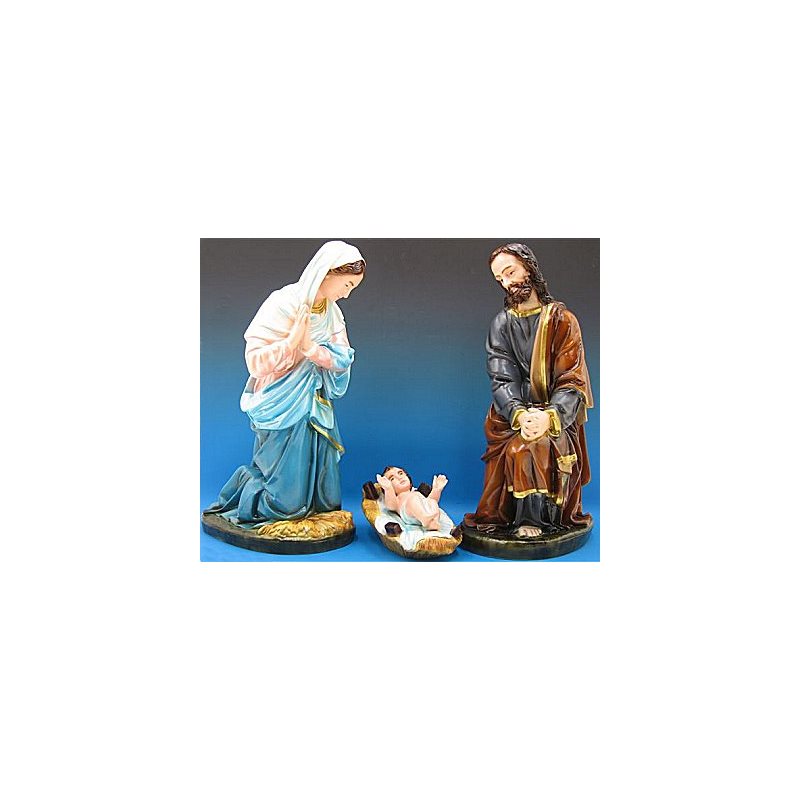 Holy Family Color Vinyl Compo. Outdoor Figurine, 36" / 91.5 cm