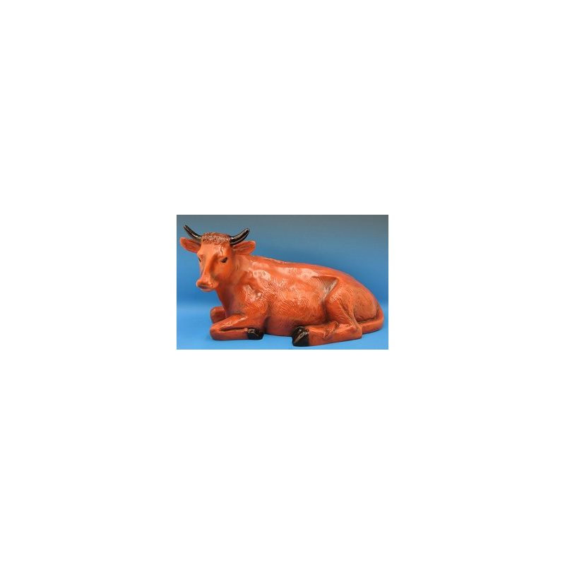 Ox Color Vinyl Compo. Outdoor Figurine, 14"H x 30"D x 11"W