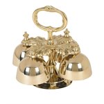 Carillon 4 cloches 6'' haut x 5 3 / 4'' diam.