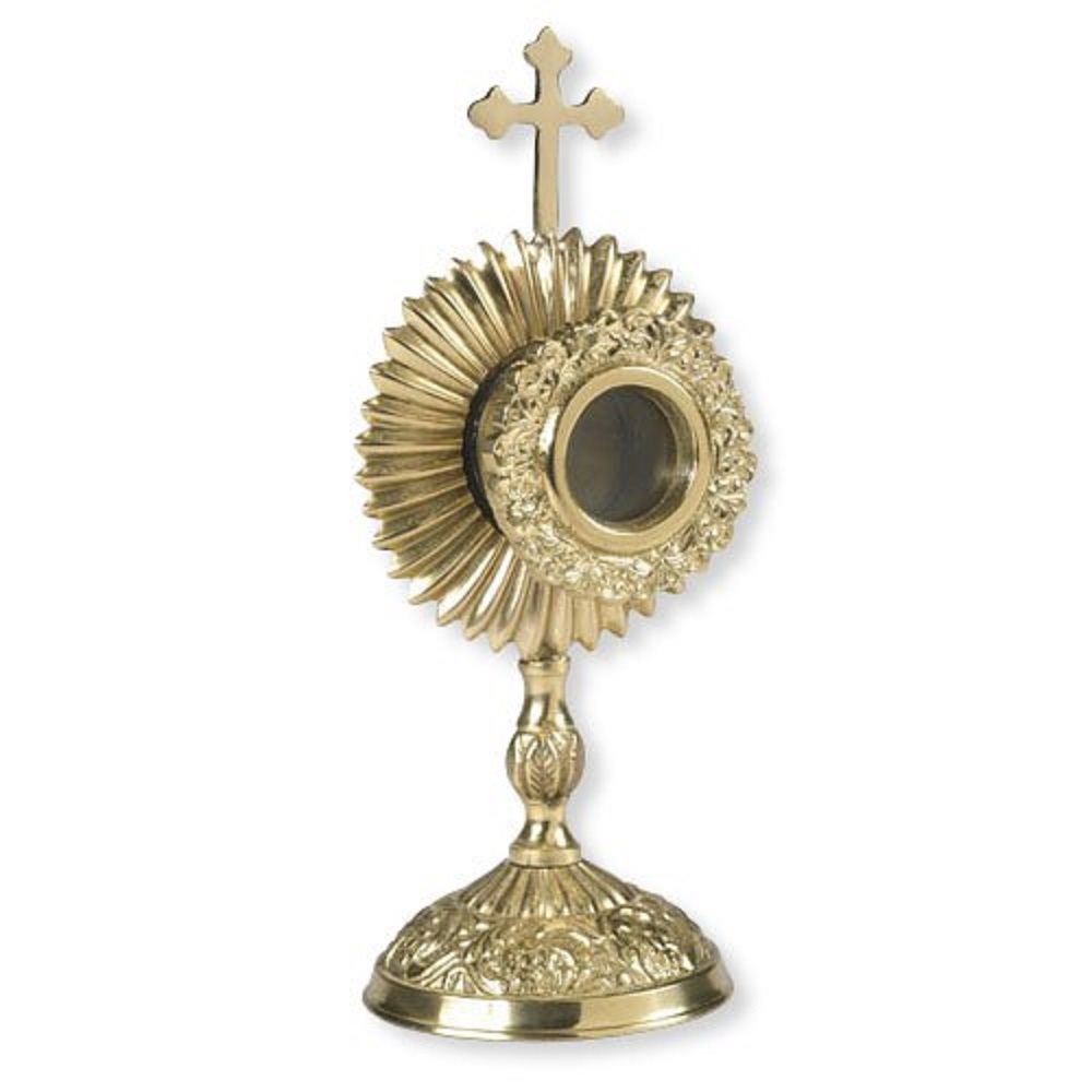 Round Personal Reliquary, 6 1 / 4" (16 cm) Ht.