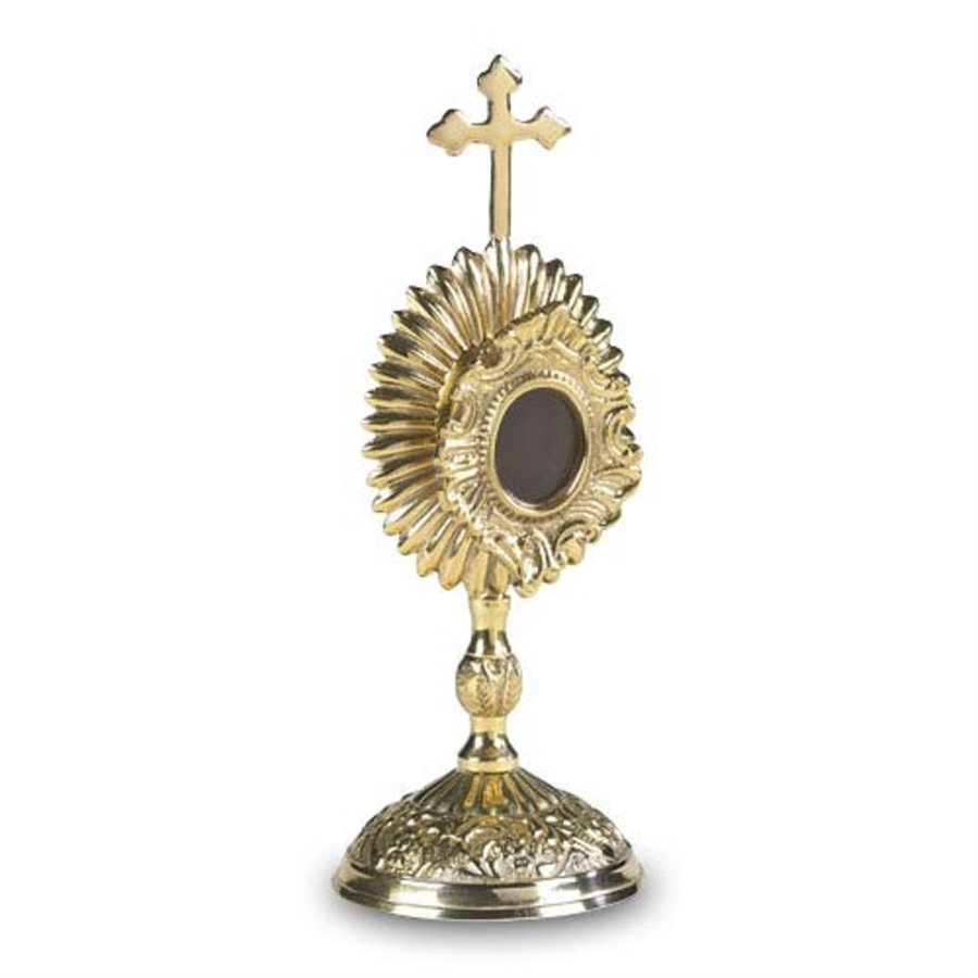 Oval Personal Reliquary, 6 1 / 4" (16 cm) Ht.