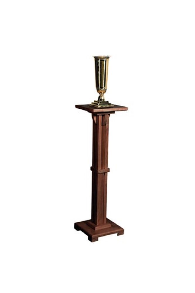 Flower Stand - Walnut Stain, 30.5" (77.5 cm) Ht.