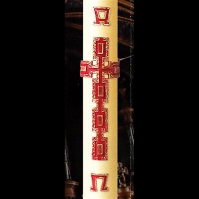 Padchal candle 2" x 36" Wax Cross