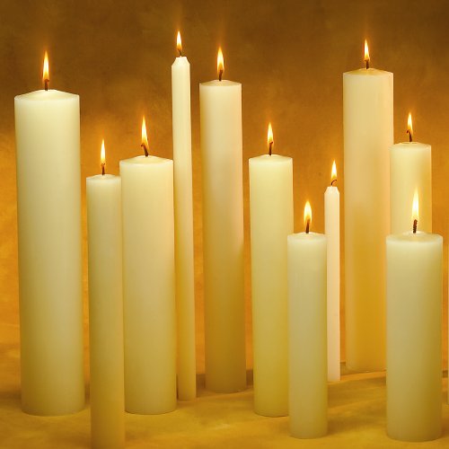 Altar candle 3" x 6" (76x152 mm) Tenex / ea