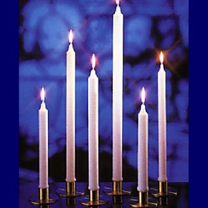 Composition candle 7 / 8" x 12" Spring tube / box of 24
