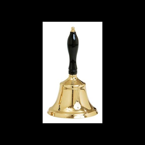 Bell, Large, Brass, 6'' x 10'' (15.2 x 25.5 cm)
