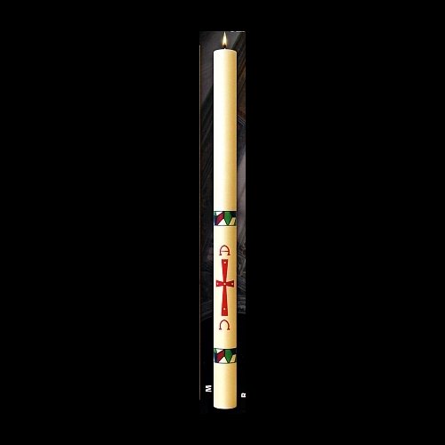 Paschal candle 1 1 / 2" x 27" Monastic