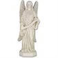 Fiberglass Banner Angel Left Outdoor Statue, 48" (122 cm) Ht