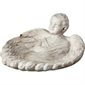 Fiber Stone Outdoor Angel Birdbath, 22" (56 cm) Dia.