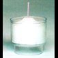 Disposable 6 hours Plastic Vigil Lights Crystal  /  ea